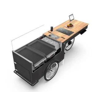 Double Stove Cooking Cart