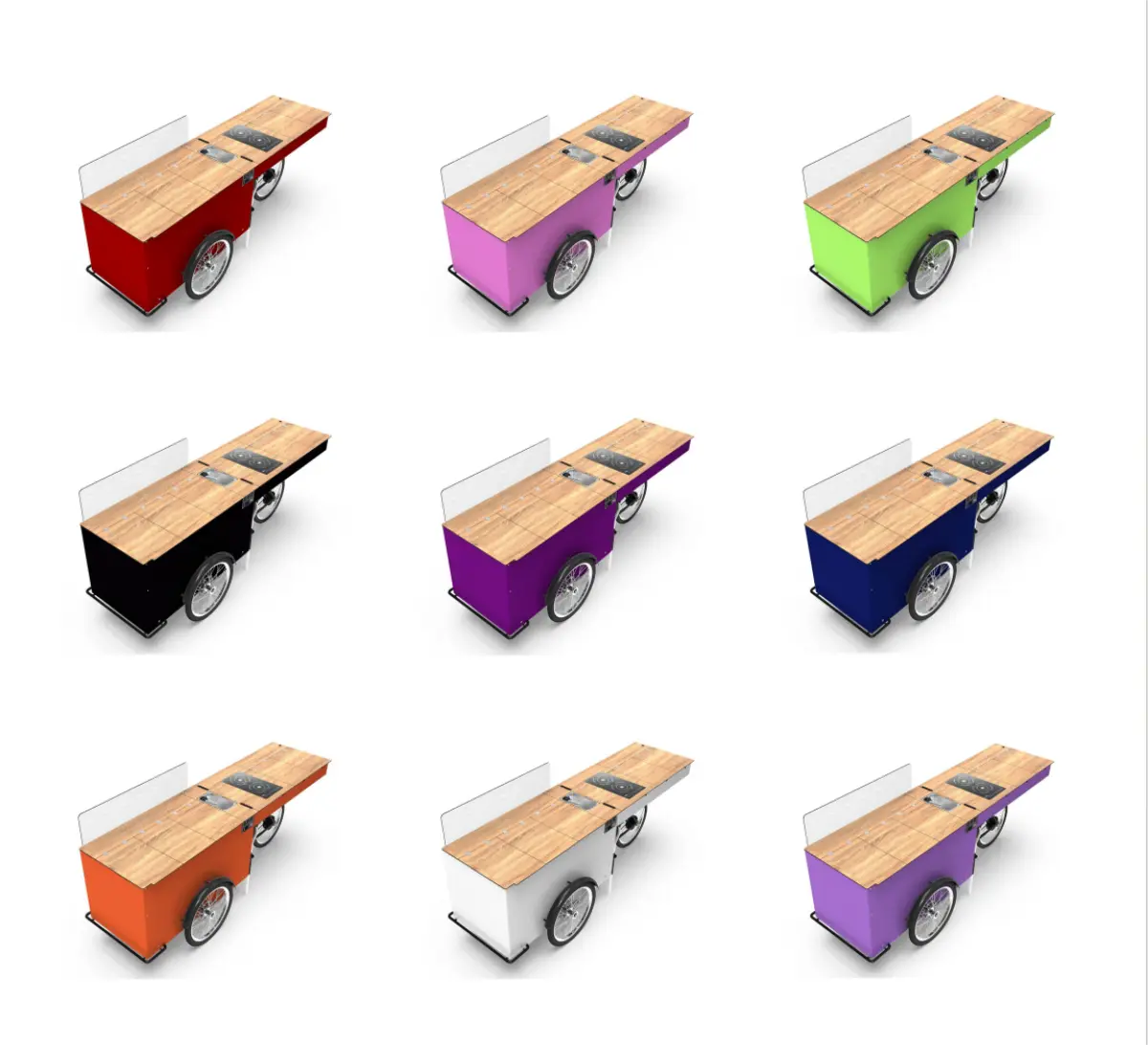Multiple color options
