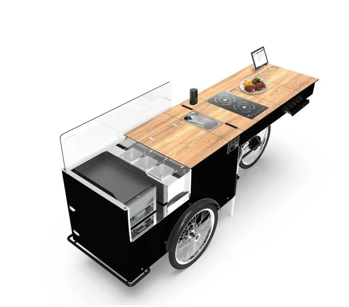 Single Cooker Cooking Cart - Image 7