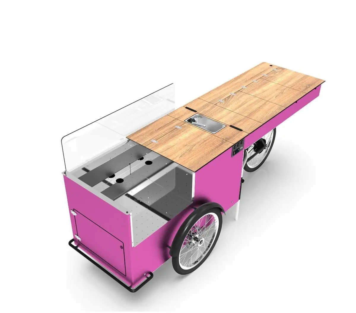 Single Cooker Cooking Cart - Image 10